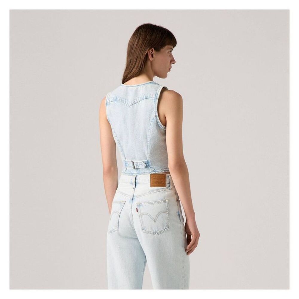 Levi's -  Women's Amore Vest - Cause and Effect XL Cause and Effect - Picture 2 of 2
